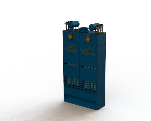 袋式除尘器 SBF-I-24-20-RV 用于进气坑缩略图