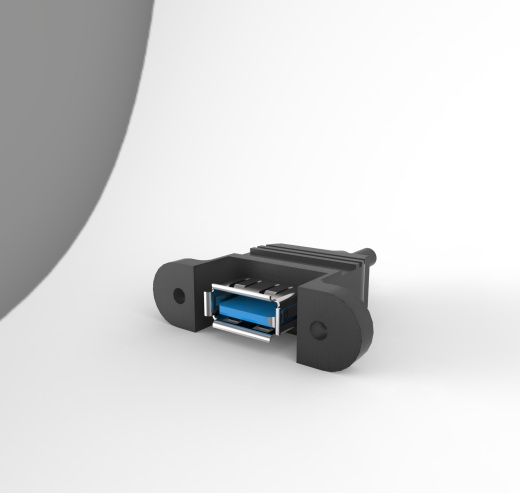 USB 母头面板安装连接器缩略图