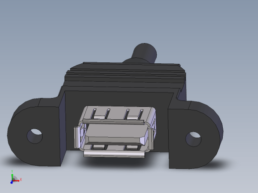 USB 母头面板安装连接器缩略图
