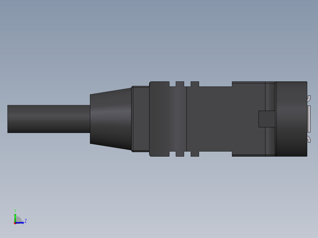 USB 母头面板安装连接器