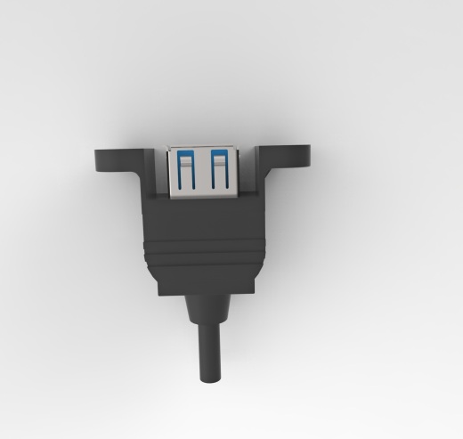 USB 母头面板安装连接器缩略图