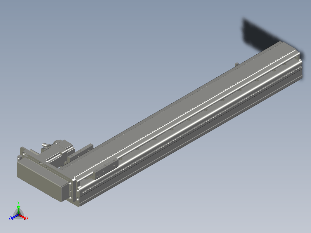 MT75BS-L500 直线模组 滑台 数控平台模型.MT75BS.L10.500.BR.M10B.C4.3D