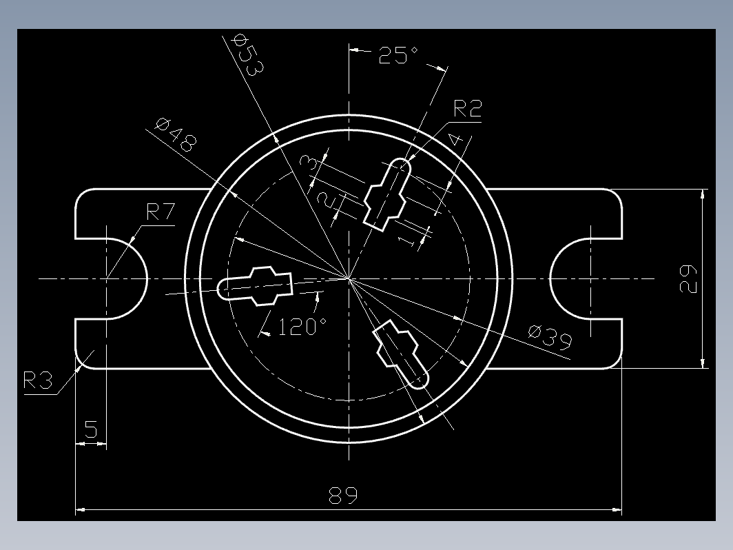 CAD机械零件图-机械制图2