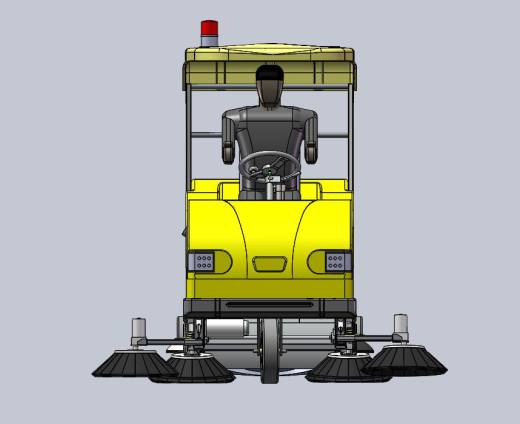 电动驾驶清扫车，环卫车缩略图