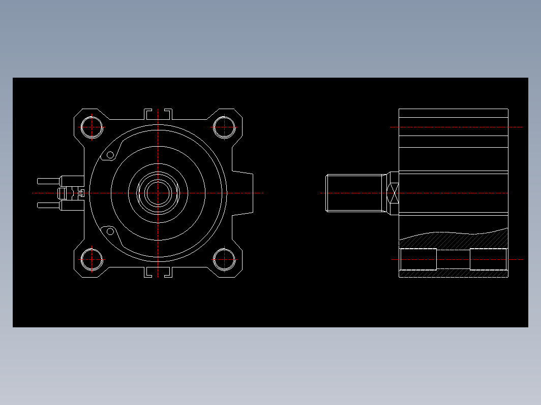 气缸 CDQ2A80外