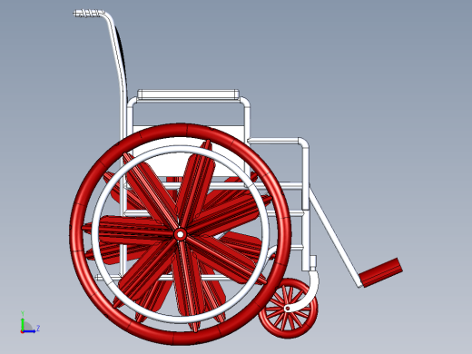 Wheelchair普通医疗轮椅缩略图