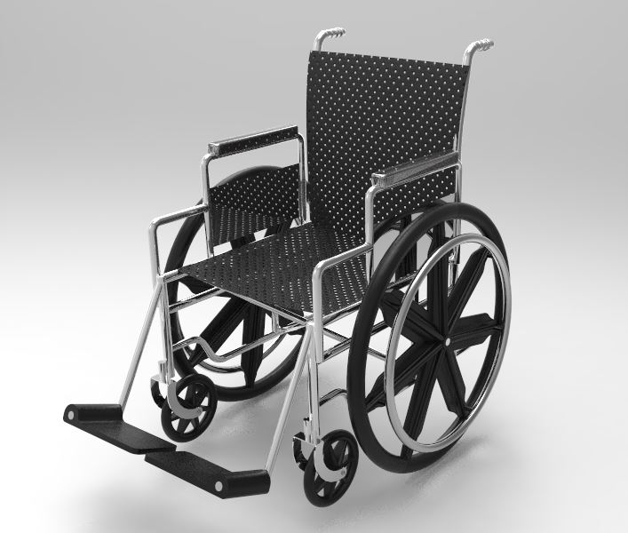 Wheelchair普通医疗轮椅