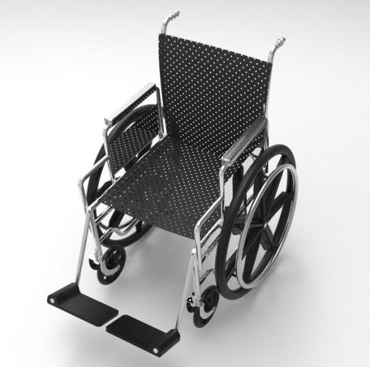 Wheelchair普通医疗轮椅缩略图