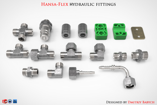 18款汉萨福莱柯思Hansa-Flex液压零配件缩略图