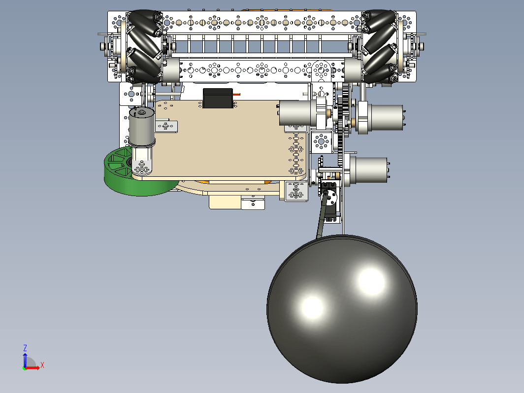 比赛机器人车 Hackercats Ultimate Goal bot 2020-2021