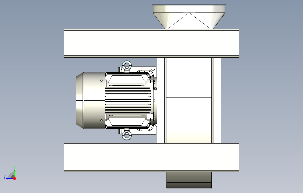 3月-高压离心通风机3D模型igs