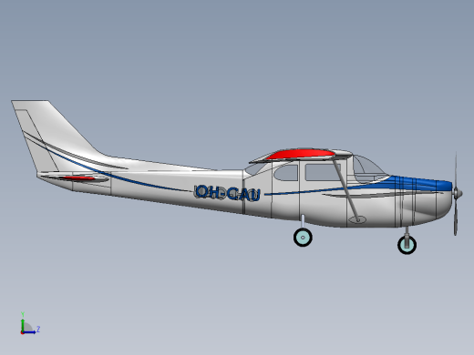 cessna-172小型飞机缩略图