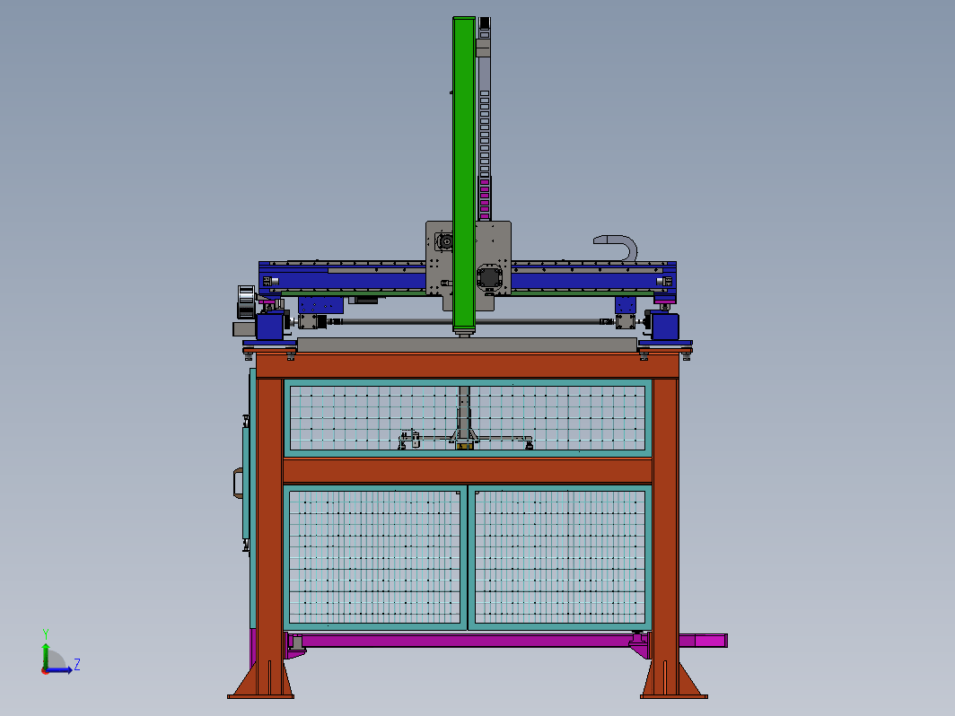 桁架三轴机械手设计
