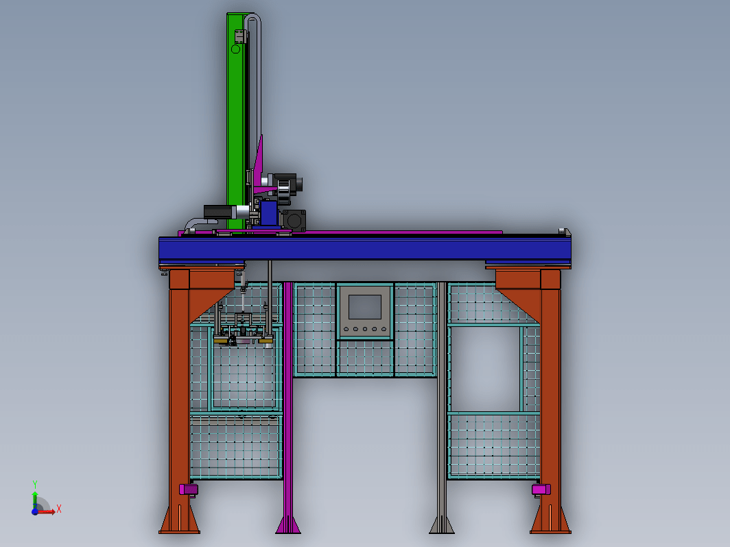 桁架三轴机械手设计