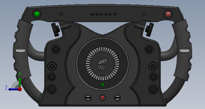 F0346-方向盘模型图