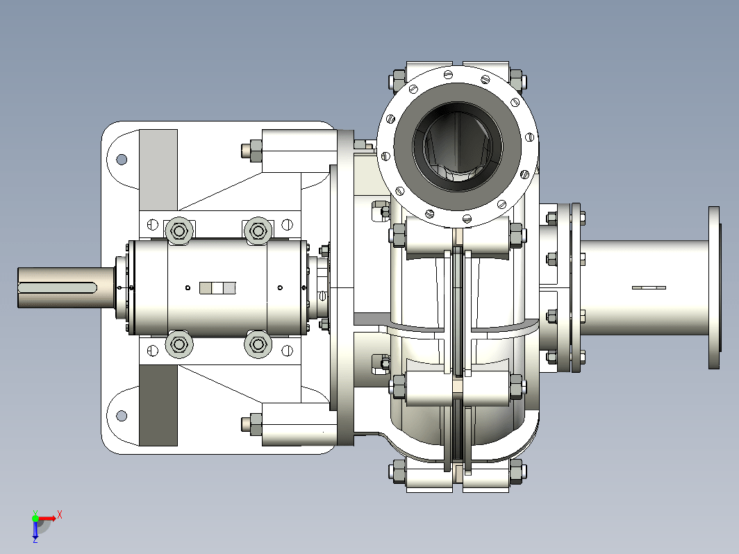 X Series Horizontal Slurry Pump卧式研磨泵