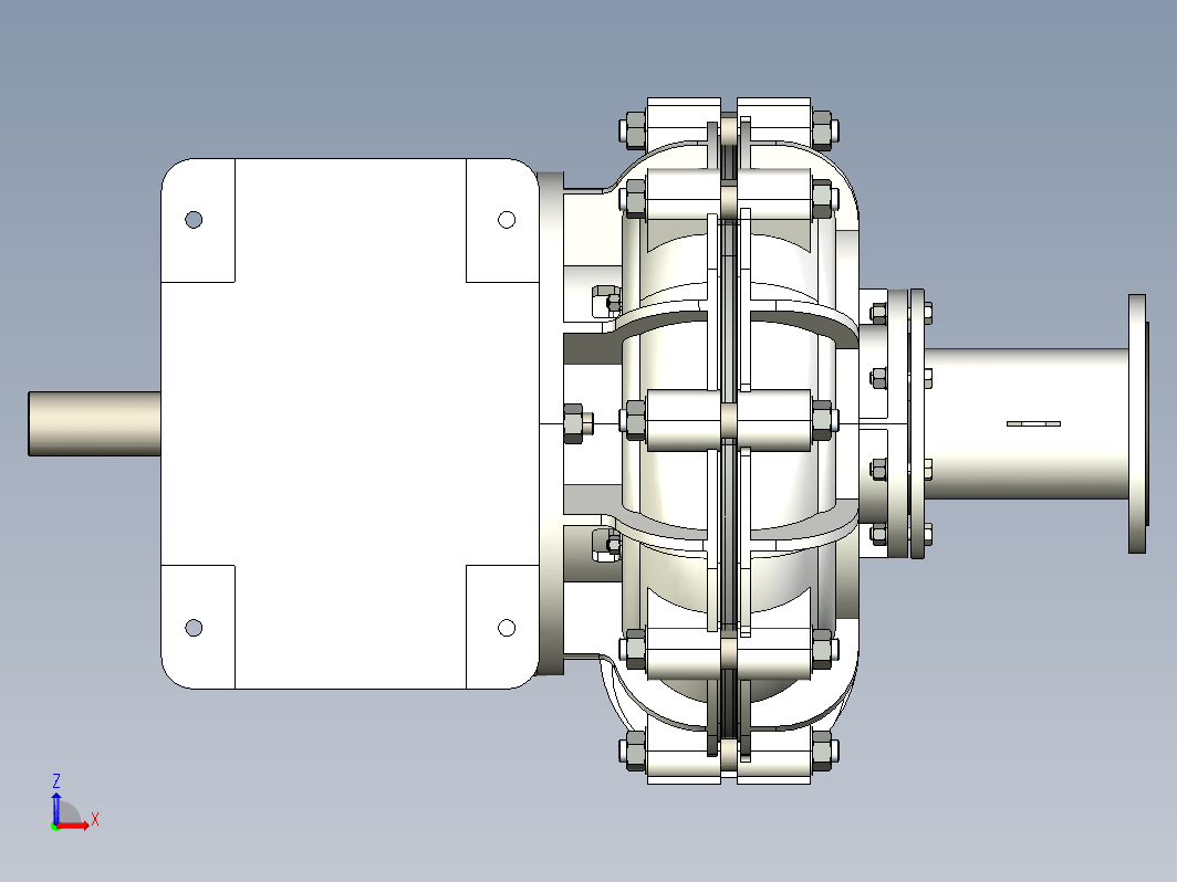 X Series Horizontal Slurry Pump卧式研磨泵