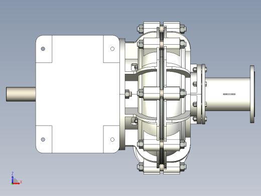 X Series Horizontal Slurry Pump卧式研磨泵缩略图