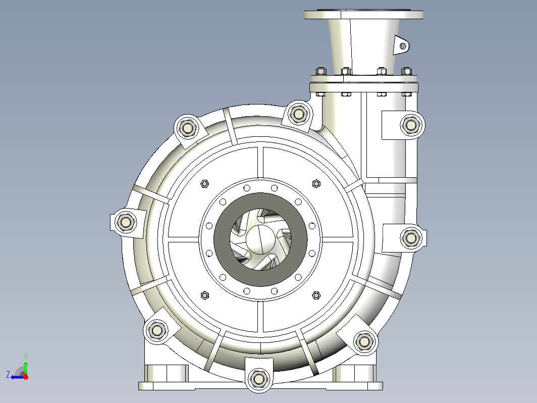 X Series Horizontal Slurry Pump卧式研磨泵