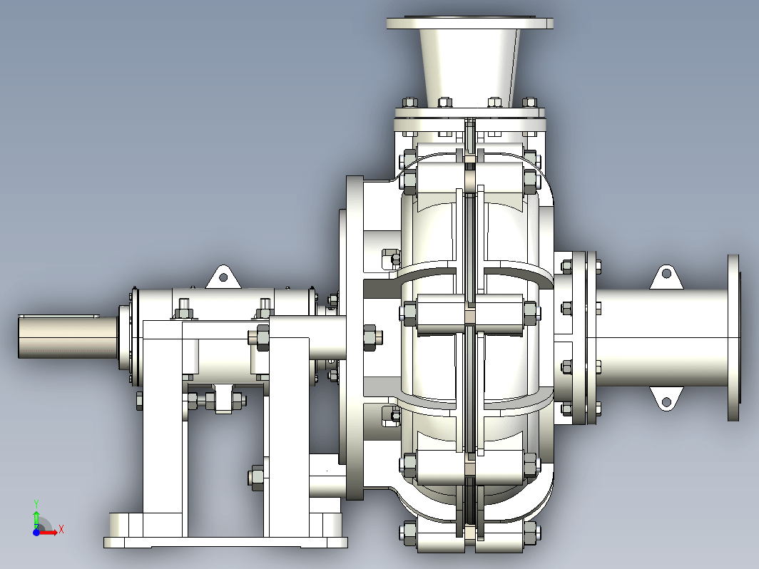 X Series Horizontal Slurry Pump卧式研磨泵