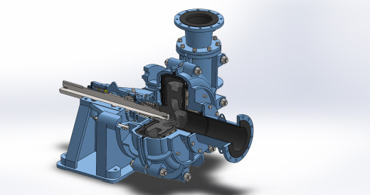 X Series Horizontal Slurry Pump卧式研磨泵