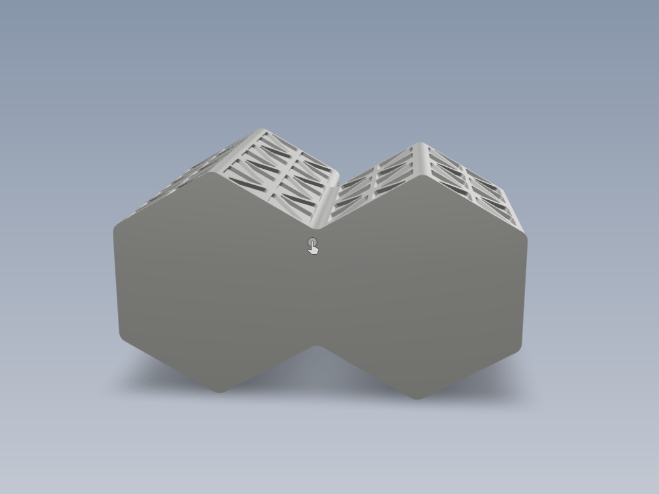 带3d打印机的笔架