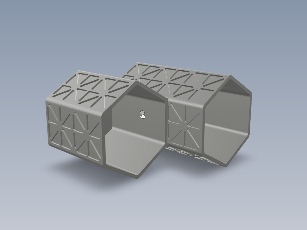 带3d打印机的笔架