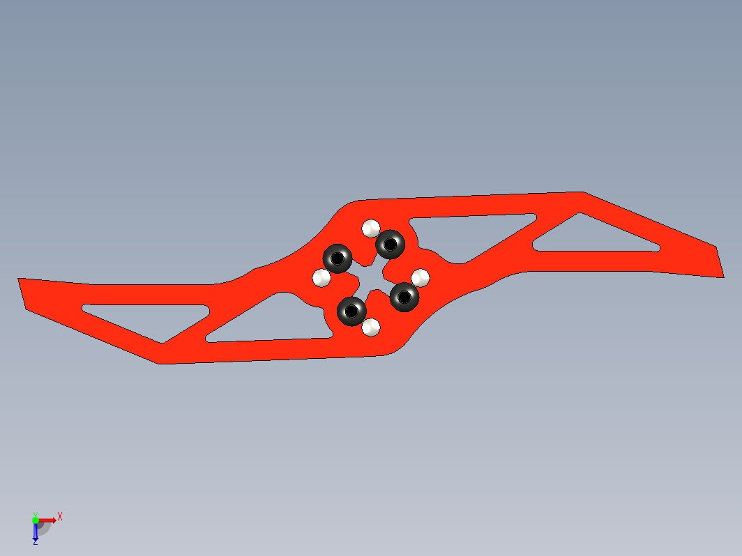 JCR-4935 电机的刀片安装肩部螺栓