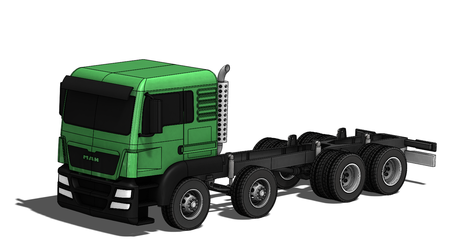 Man tgs-8x4卡车