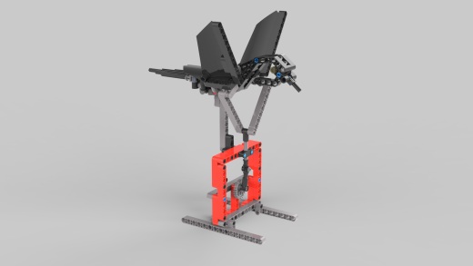 lego齿轮传动飞鸟拼装模型缩略图