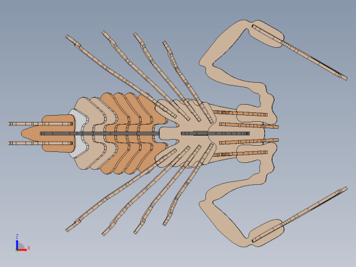 Scorpion蝎子拼装模型缩略图