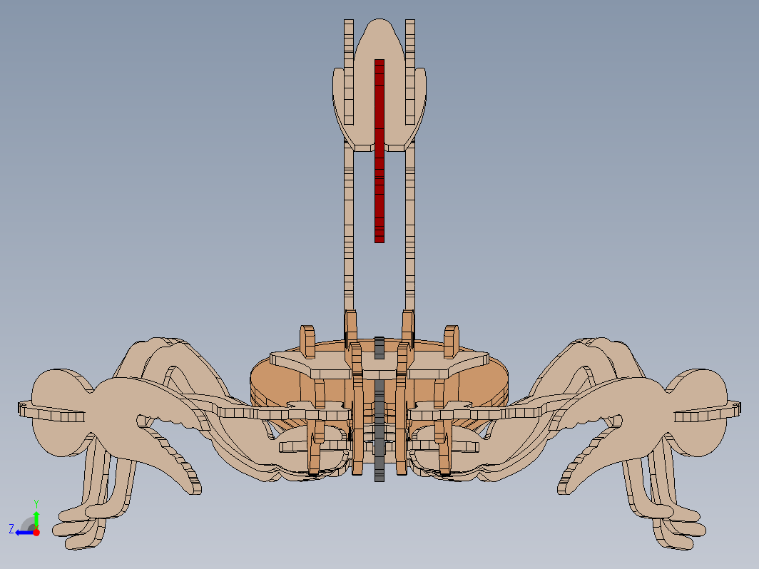 Scorpion蝎子拼装模型