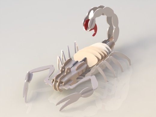 Scorpion蝎子拼装模型缩略图