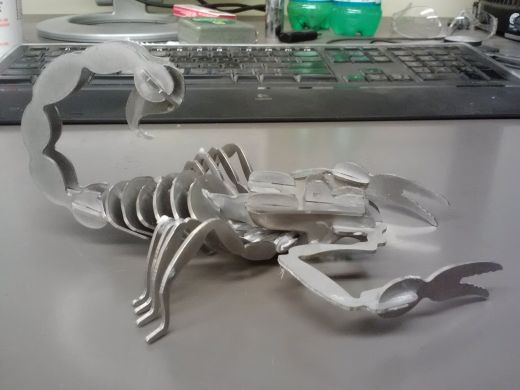 Scorpion蝎子拼装模型缩略图