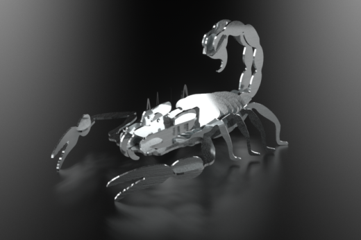 Scorpion蝎子拼装模型缩略图
