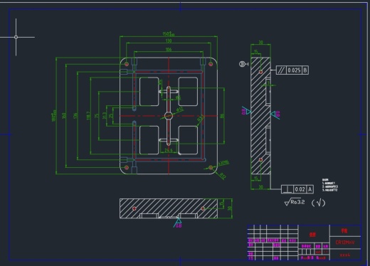 端盖R注塑模设计三维UG10.0带参+CAD+说明书缩略图