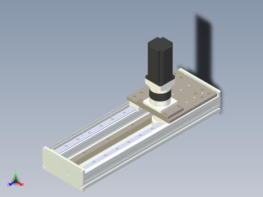 RDM210-400齿轮齿条模组 负载300kg 大负载模组 RDM210齿轮齿条模组