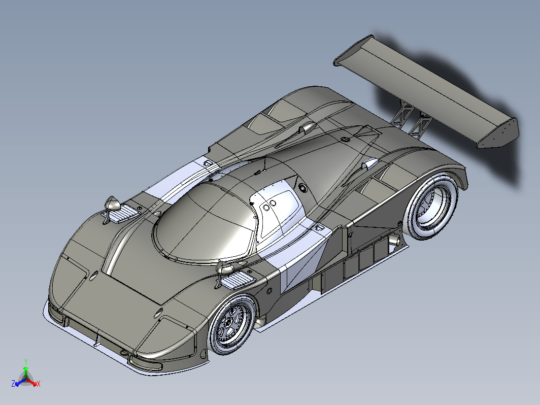 Mazda马自达767B赛车