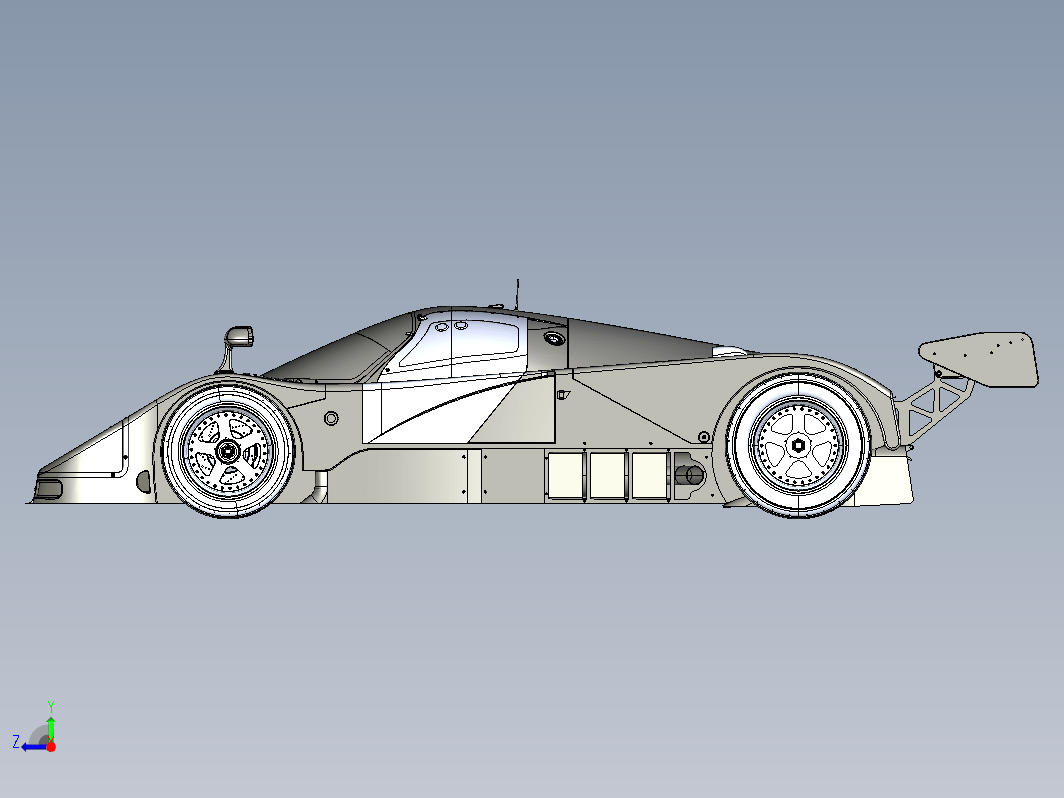 Mazda马自达767B赛车