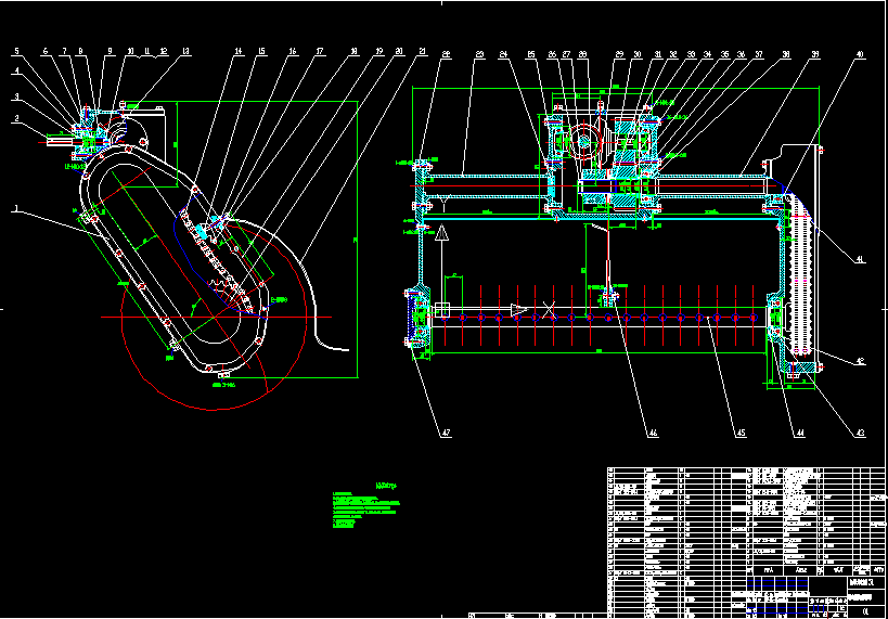 农用旋耕灭茬机总体及侧边传动装置设计 CAD+说明书