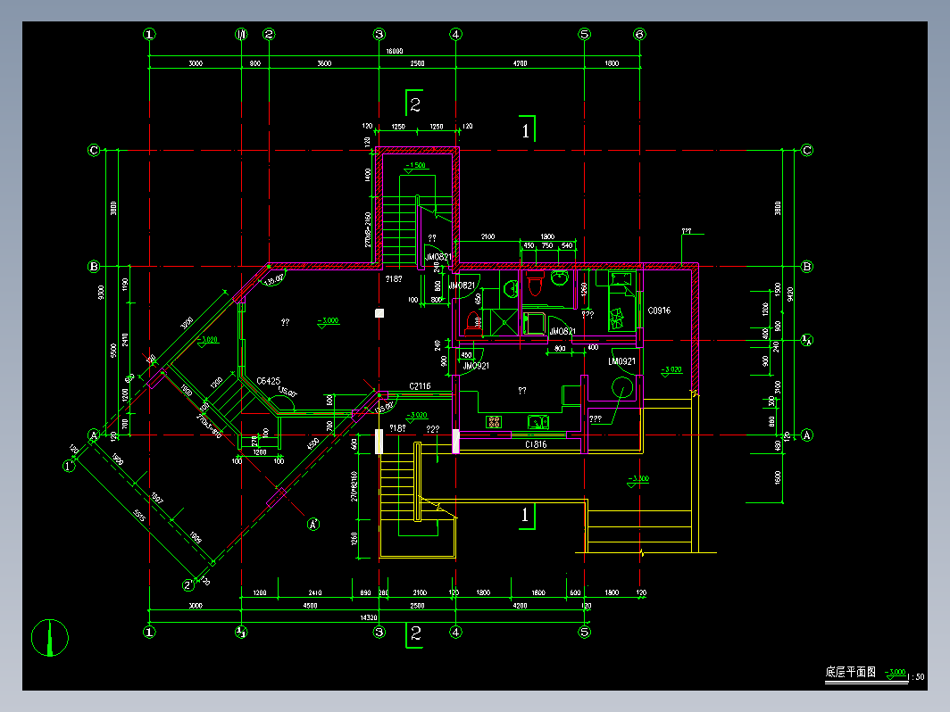 别墅排屋CAD-bbb