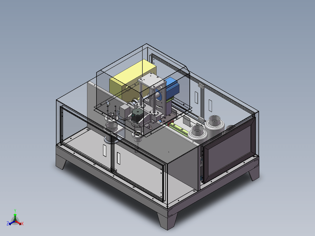 铅氧化度试验机3D数模+工程图+清单BOM