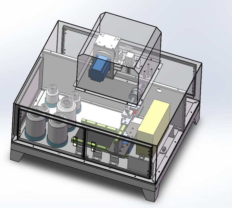 铅氧化度试验机3D数模+工程图+清单BOM