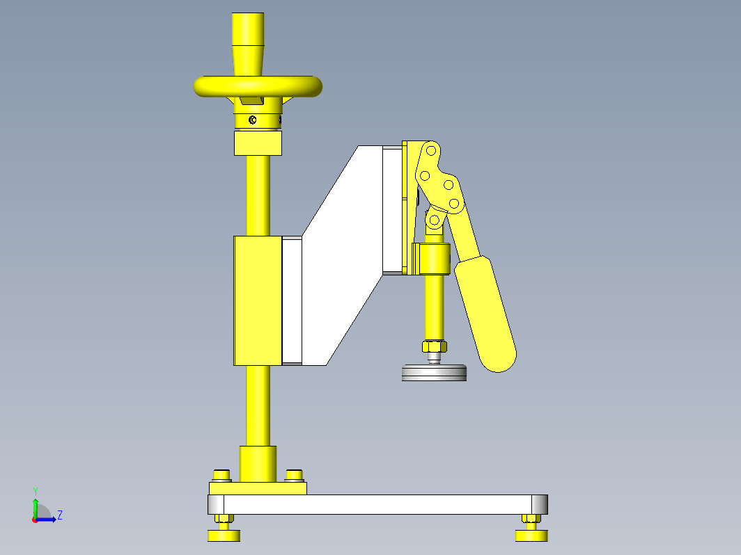 瓶盖插入夹具