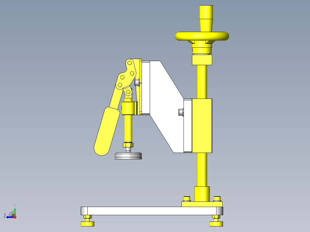 瓶盖插入夹具