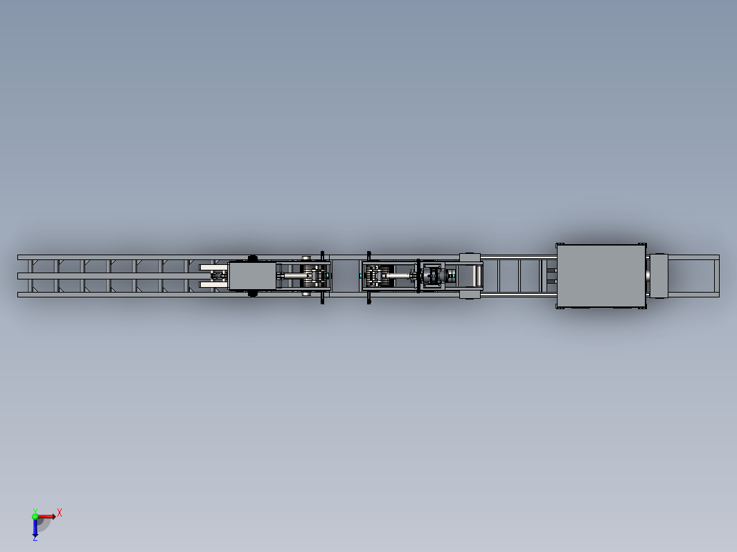 200T铝型材液压拉直机