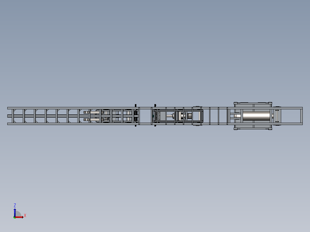 200T铝型材液压拉直机