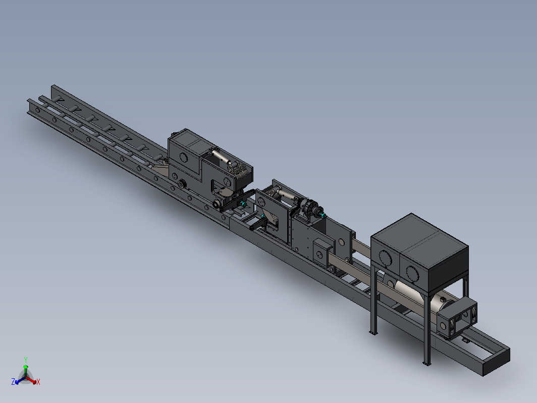 200T铝型材液压拉直机