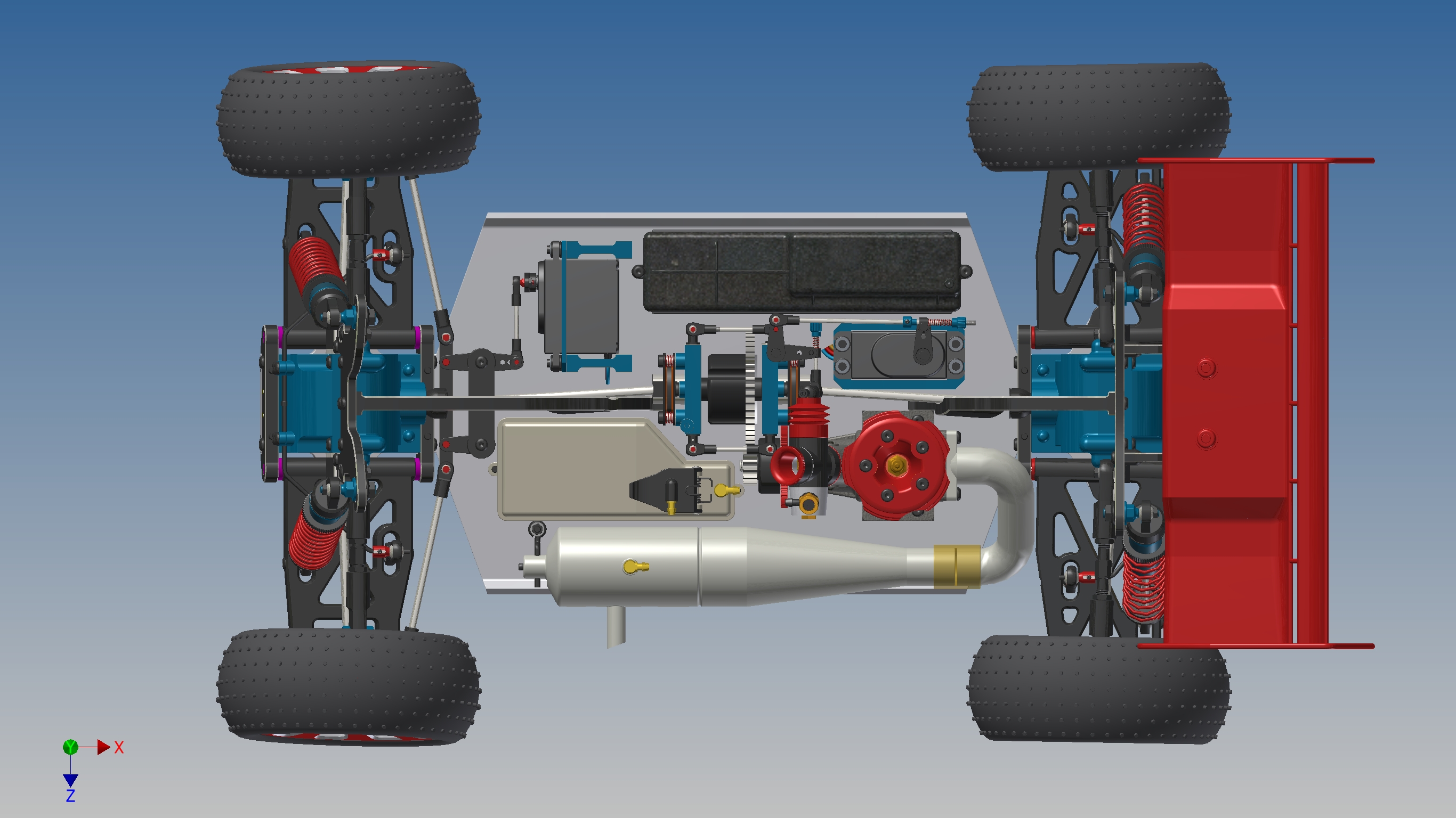 油动遥控赛车 RC Nitro Buggy