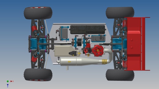 油动遥控赛车 RC Nitro Buggy缩略图